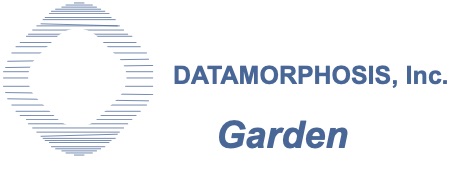 Datamorphosis logo for Garden.